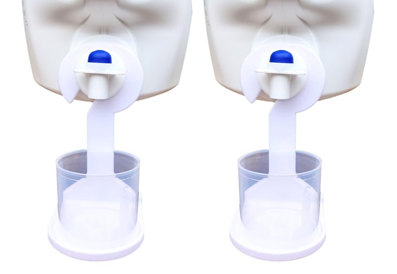 Photo 1 of (2 Pack) Laundry Detergent Cup Holder Drip Catcher – Universal Fit, No Mess Organizer for Detergent Bottles