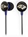 iHip NFF10200BAR NFL Baltimore Ravens Mini Ear Buds, Purple/Black