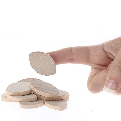 Factory Direct Craft Package of 40 Unfinished Wood Football Cutouts for Painting and Crafting