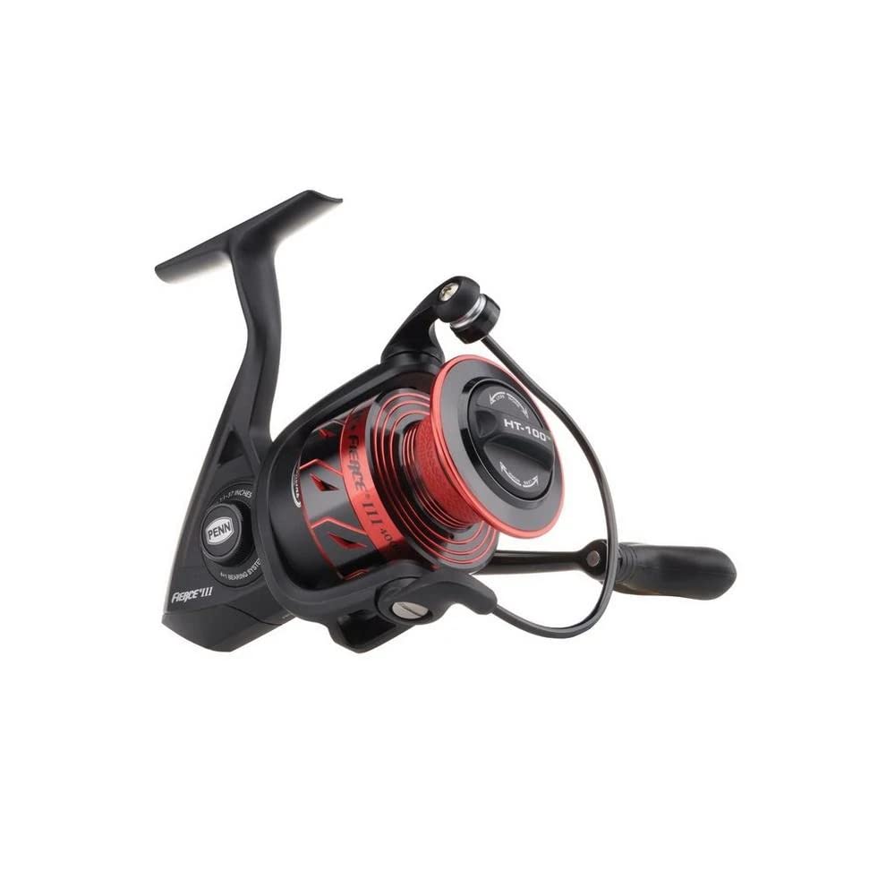 PENN Fierce III Spinning Reel - 5 Bearings, Full Metal Body, For Saltwater Spin Fishing - Bass, Pollack, Mullet, Wrasse, Sea Trout