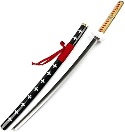 Amazon Co Jp ワンピース One Piece トラファルガー ロー ロー 木製 刀 剣 武器 模造刀 模擬刀 道具 コスプレグッズ ホーム キッチン
