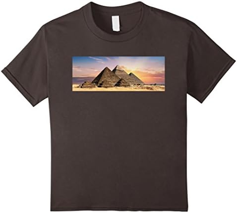 Kids Egyptian, Egypt, Pyramids, T Shirt 12 Asphalt