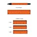 Monteverde USA 9-in-1 Tool Mechanical Pencil in Orange – Multifunctional Pencil with Stylus, Screwdrivers, Ruler, and Eraser – Exclusive Collection Ideal Gift for DIY Enthusiasts