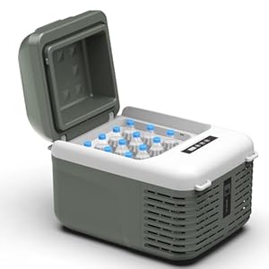 Alpicool 車載冷蔵庫 11L ポータブル冷蔵庫 小型 -20℃～20℃ 急速冷凍 3WAY電源対応