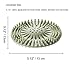 Shower Hair Drain Catcher, 4 Pack Hair Catcher Shower Drain Cover for Bathroom and Kitchen, Bathtub Drain Hair Catcher, Reusable Rubber Sink Strainer