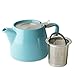 FORLIFE Stump Teapot with SLS Lid and Infuser, 18-Ounce, Turquoise