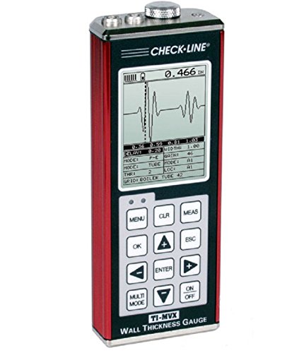 TI-MVX Ultrasonic Thickness Gauge with Enhanced Display Without Probe (Probe sold separately)