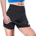 Tennis Skirt with Pockets for Women - Workout, Golf Skort with Build-in Shorts