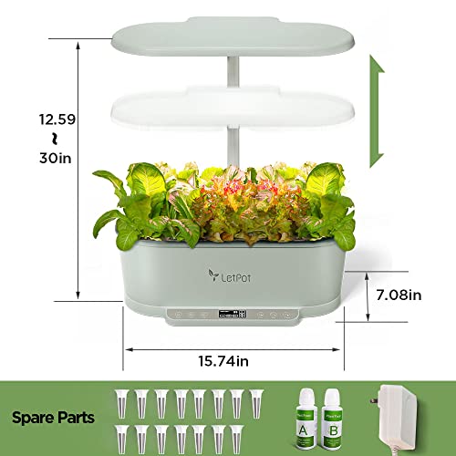 LetPot 15 Pods Smart Hydroponics Growing System with App and WiFi