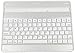 Luvvitt@ KBWHT Aluminum Bluetooth Keyboard Case for iPad 4 / iPad 3 / iPad 2 - White Keyboard