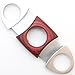 Mrs. Brog Guillotine Cigar Cutter - Mahogany Wood & Stainless Steel