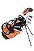 Aspire Junior Plus Kids Golf Clubs for Ages 3-12 (5 Groups) - Boys & Girls Right-Handed Kids Golf Set with Lightweight Stand Bag, Graphite Shafts & Aircraft-Grade Aluminum