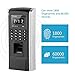 Fingerprint Password Attendance Machine, VBESTLIFE 2.4-inch HD TFT Screen Eletronic Fingerprint MF Card Door Entry Access Control Time Attendance System Time Clock Recorder