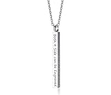 VNOX Personalized Custom Keepsake Cremation Jewelry