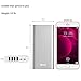Portable Charger, Bonai 20000mAh Power Bank Polymer Premium Aluminum External Battery Pack 4.0A Max Lightning and Mirco Input 4.8A 4-Port Output for iPhone 8 iPhone X Samsung S9 - Sliver