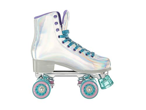 Impala Rollerskates Girl's Impala Quad Skate (Big Kid/Adult) Holographic 5 (US Men's 3, Women's 5) M - Thumbnail 7