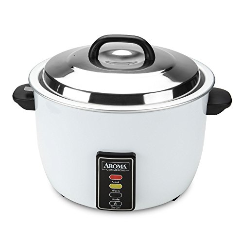 Aroma 48-Cup (Cooked) (24-Cup UNCOOKED) Commercial Rice Cooker (ARC-1024E)