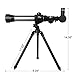 GGIENRUI Kids Telescope Educational Science Toy Telescope for Kids Beginners Astronomy Telescope with Tripod 20X 30X 40X Magnification Eyepieces