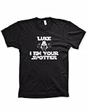 Luke I am your Spotter shirt funny weightlifting shirts movie parody tees, Large