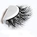 YABINA 1 Pairs Box Long Cross Mink Makeup Natural 3D Fake Thick Black False Eyelashes 008