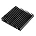 Black Aluminum Radiator Heat Sink Heatsink 60mm x 60mm x 10mm