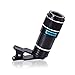12X Zoom Clip Phone Camera Lens Kit Manual Focus Telescope Lens for iPhone 6s/6/6 Plus/6s Plus