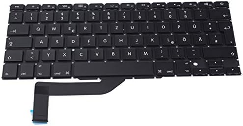 OLVINS German Keyboard for MacBook Pro 15" Retina A1398 GR 2013-2015