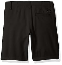 Under Armour boys Golf Medal Play Shorts, Black, 6 US