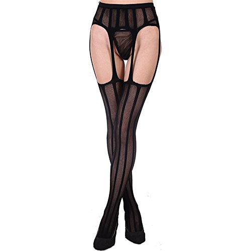 Kfnire-Calze-e-Collant-da-Donna-3pz-Calze-a-Rete-da-Donna-con-Collant-in-Pizzo