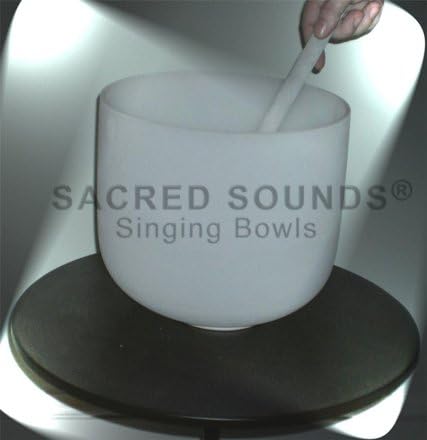 12" Crystal Singing Bowl - Solar Plexus Chakra -Note 'E'