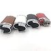 Lucklybestseller 4PCS Metal Leather Lighter Case Cover Holder for BIC Mini Lighter J5