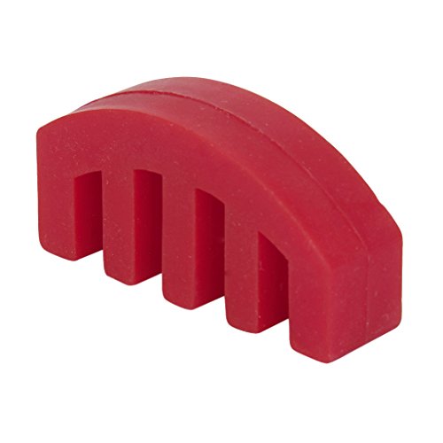 image for Non-brand Red Heavy Rubber Practice Mute For 4/4 4 String Violin Viola