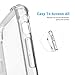 MoMoCity 1 iPhone 7 Plus Case, TPU Bumper with Crystal Clear PC Back Drop Protection Shock Absorption Technology for iPhone 7 Plus Phone