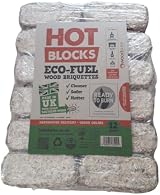 Hotblocks 12pk Eco Wood Briquettes 864 Total Approx 750kg Pallet Ready to Burn view 7