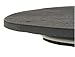 J.K. Adams 12-Inch Round Charcoal Slate Lazy Susan
