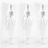 3 Clear Plastic Pet Bottle Empty Refillable 8 Oz Spray Mist Mister Pump Lotion