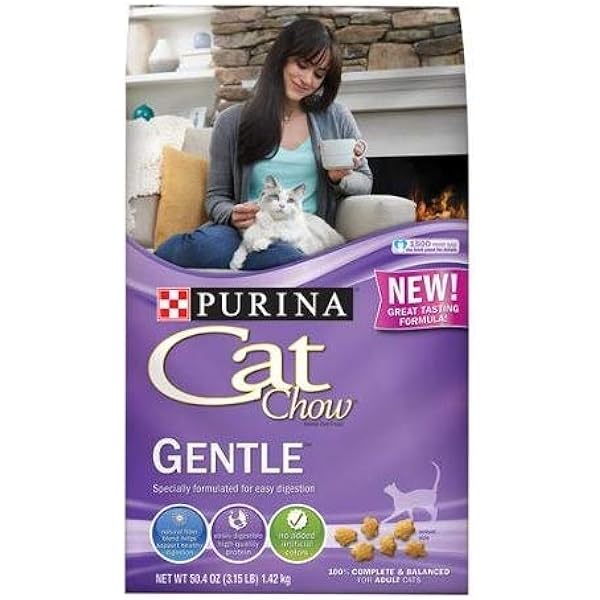 cat chow gentle dry cat food by purina
