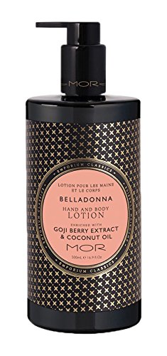Mor Emporium Hand & Body Lotion, Belladonna, 16.9 Fluid Ounce