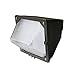 LED Wall-Pack Photo Cell Glass Lens- 30W 5000K Commercial Outdoor Light Fixture ( Out-Door Dusk to Dawn Sensor Security Porch Lighting For Industrial Out-Side Photocell )