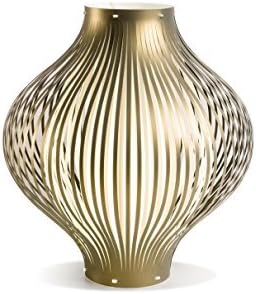 VITA Bispace Table/Bedside Lamp - Reversible (Black/Gold) Lamp Shade - UK Plug