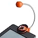 WITHit Disc LED Reading Light - Football pattern - LED Book Light with Chrome Neck for Books, E-Reader and E-Book Light…