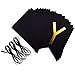 Threemart Happy FING Birthday Decorations Banner,Funny 21st 30th 40th 50th Black Birthday Premium Quality Party Supplies