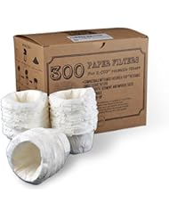 canFly Disposable K-CUP Paper filter for Keurig single cup coffer filters compatible with Ekobrew, EZ-Cup and other Reusable K-CUP Filters (300 Count)