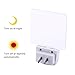LUCKLED 2 Pack Auto ON/OFF Plug-In LED Night Light with Dusk to Dawn Sensor, Great for Bedroom, Hallway, Stairways, Kitchen (Cool White)