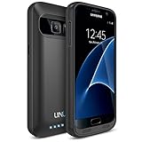 Galaxy S7 Battery Case , UNU Galaxy S7 Charger For Samsung Galaxy S7 Protective 4500mAh Battery Pack Juice Power Case/Galaxy S7 Charging Case - Black/Black