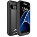 Galaxy S7 Battery Case , UNU Galaxy S7 Charger For Samsung Galaxy S7 Protective 4500mAh Battery Pack Juice Power Case/Galaxy S7 Charging Case - Black/Black