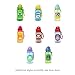 Skip Hop Toddler Sippy Cup with Straw, Zoo Straw Bottle, Chameleon