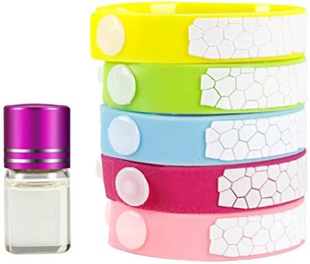 HongMong Water Cube Anti Mosquito Bug Wrist Band Bracelet Insect Net Pest Bugslock (Random)