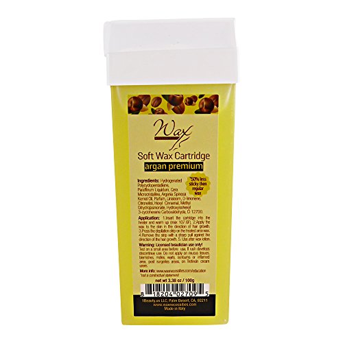 Wax Necessities Argan Premium Soft Wax Cartridge 3.38 oz 100g