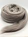 Shep's Silver Gray Merino Wool Top Roving Fiber Spinning, Felting Crafts USA (1lb)
